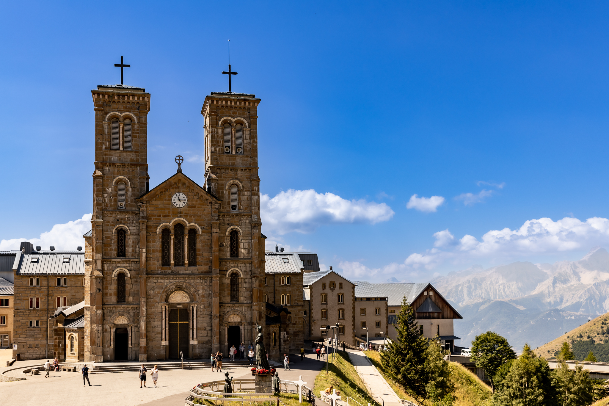 Notre Dame de la Salette – een bedevaartsoord in de Isère